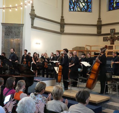 Beethovenkonzert Markuskirche: das Orchester