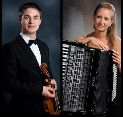 Nastja Schkinder und Dainis Medjaniks Orgel-Plus-Konzert