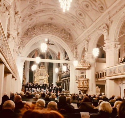 Schlussbild Konzert Stadtkirche 13.11.22