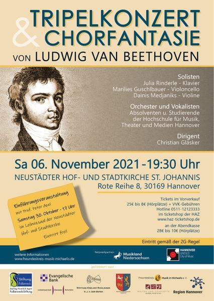Tripelkonzert & Chorfantasie von Ludwig van Beethoven
