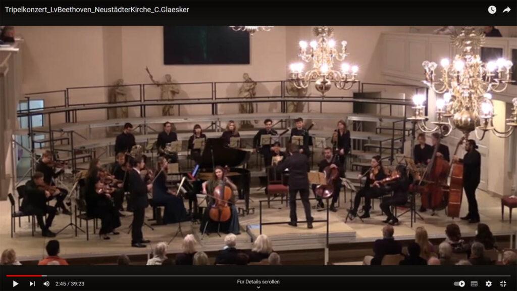 Tripelkonzert Beethoven Neustädter Hof- und Stadtkirche