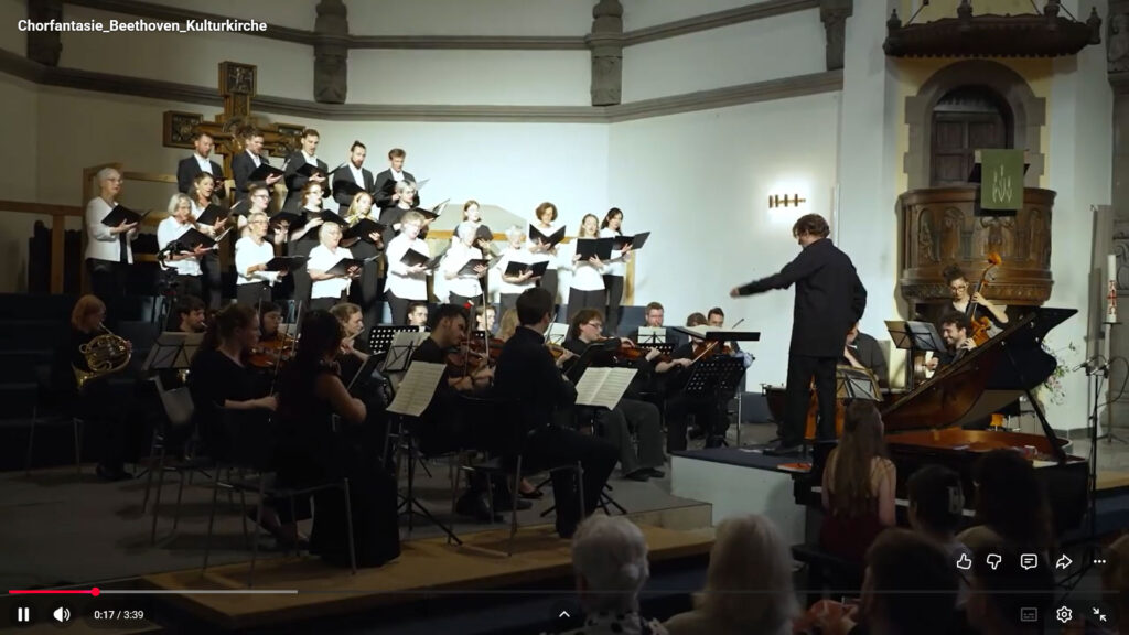 Chorfantasie von L.v. Beethoven