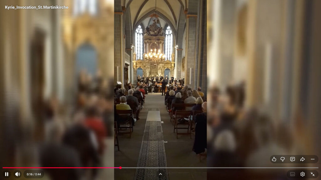 Invokation h-Moll-Messe Bach
